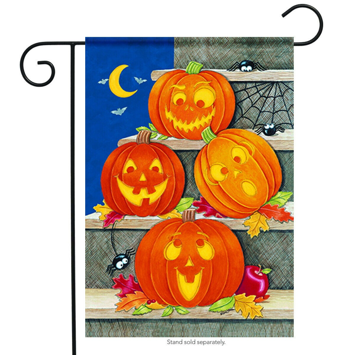 Jack O Lanterns Halloween Garden flag Halloween Flag, Happy Halloween, Halloween Decoration, House Flag And Garden Flag
