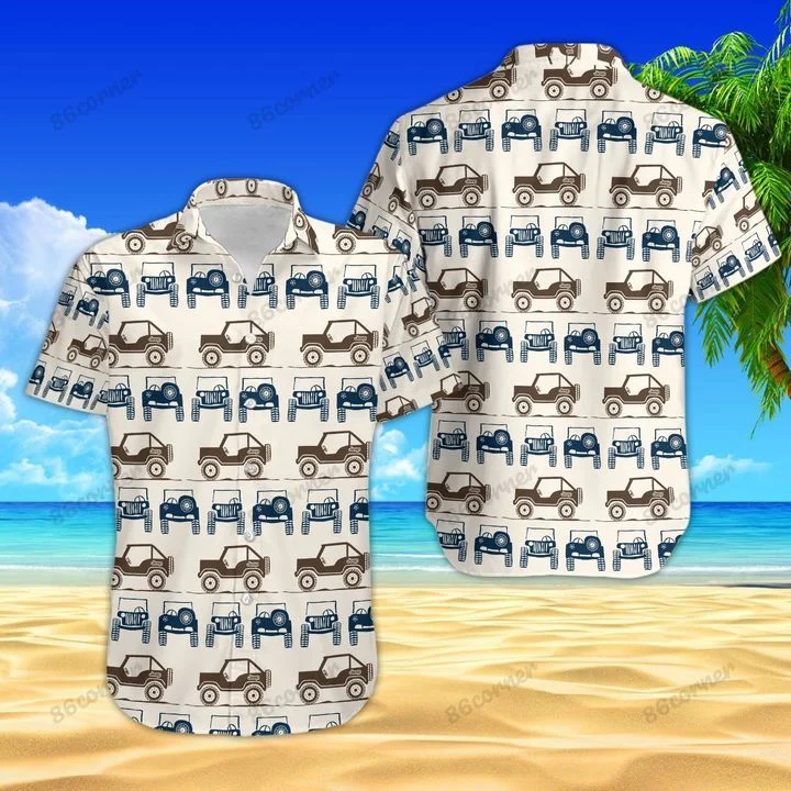 Jeep Jeep Girl 3 Hawaii Shirt, Summer aloha shirt, Gift for summer