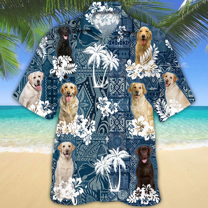 Labrador Retriever Hawaiian Shirt