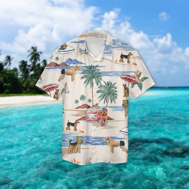 Lakeland Summer Beach Hawaiian Shirt, Hawaiian Shirts for Men Women Short Sleeve Aloha Beach Shirt