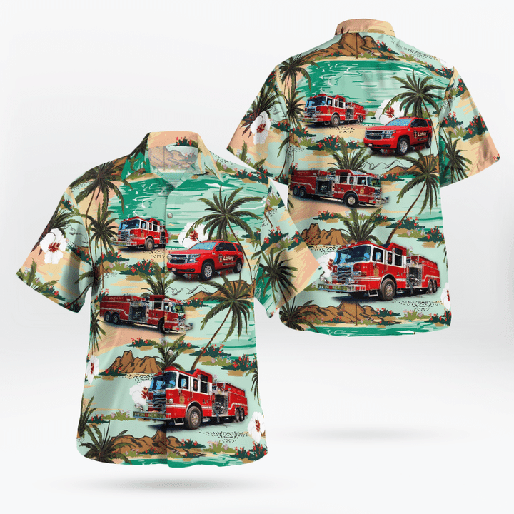 Leroy Fire Department, Le Roy, New York Hawaiian Shirt