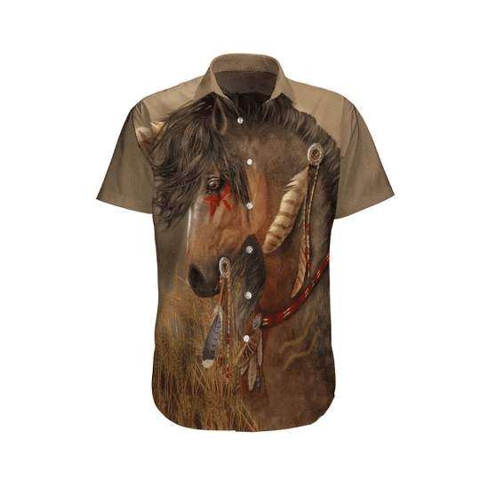 Magic Horse Watercolor Design Hawaiian Shirt