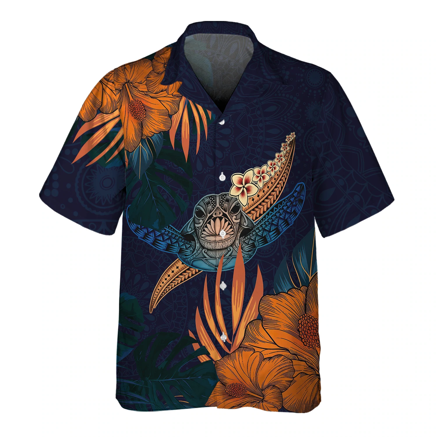 Mandala Turtle - 3D Hawaiian shirt Men's, Gift for Turtle lovers